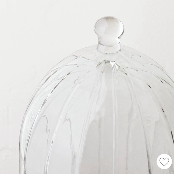Hearth & Hand with Magnolia  11.5" Decorative Cloche Clear Dome with Base - Picture 3 of 3